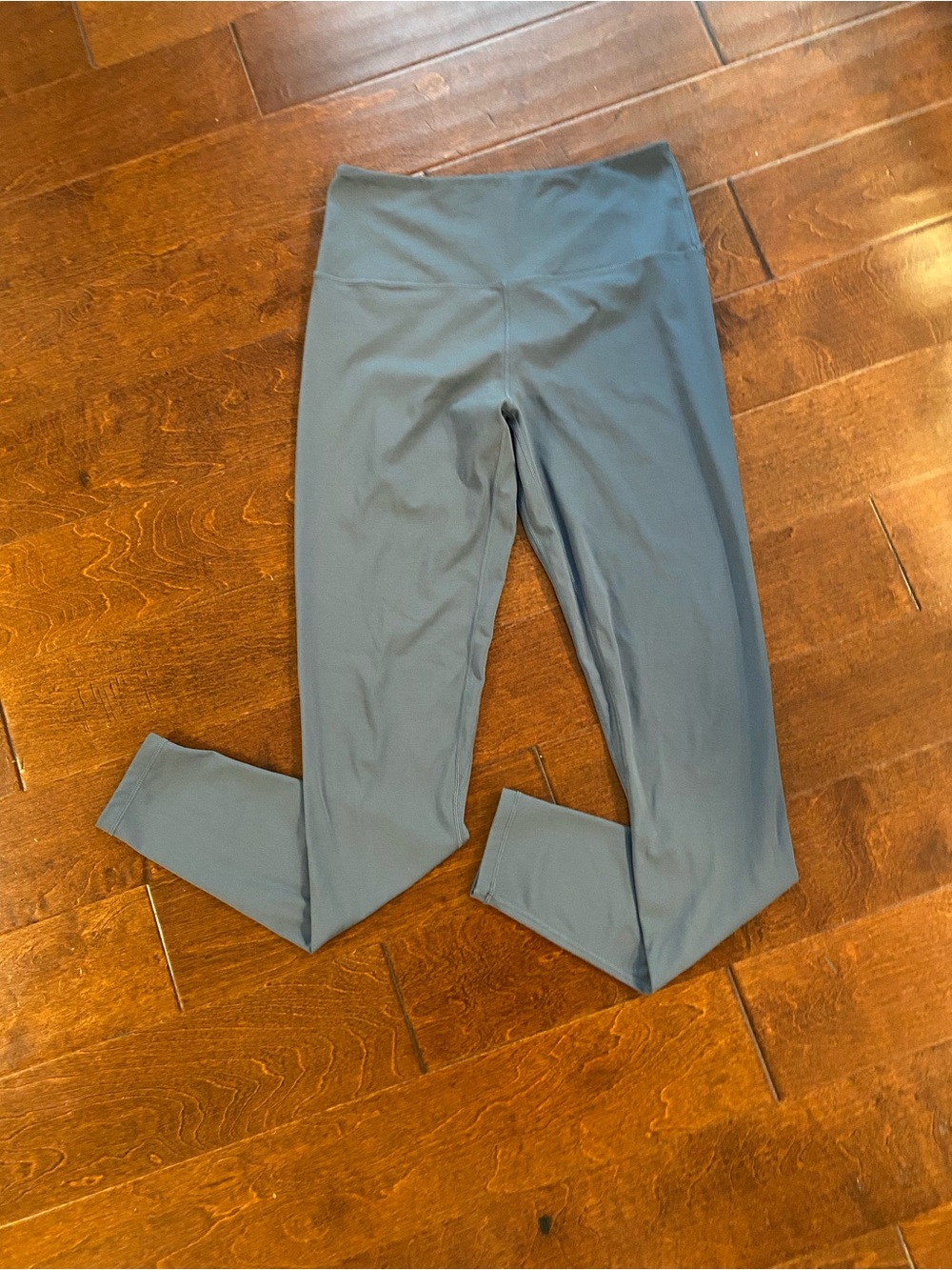 American Tall Leggings Size L/T Large Tall Blue Grey High Rise AW-LG-10012